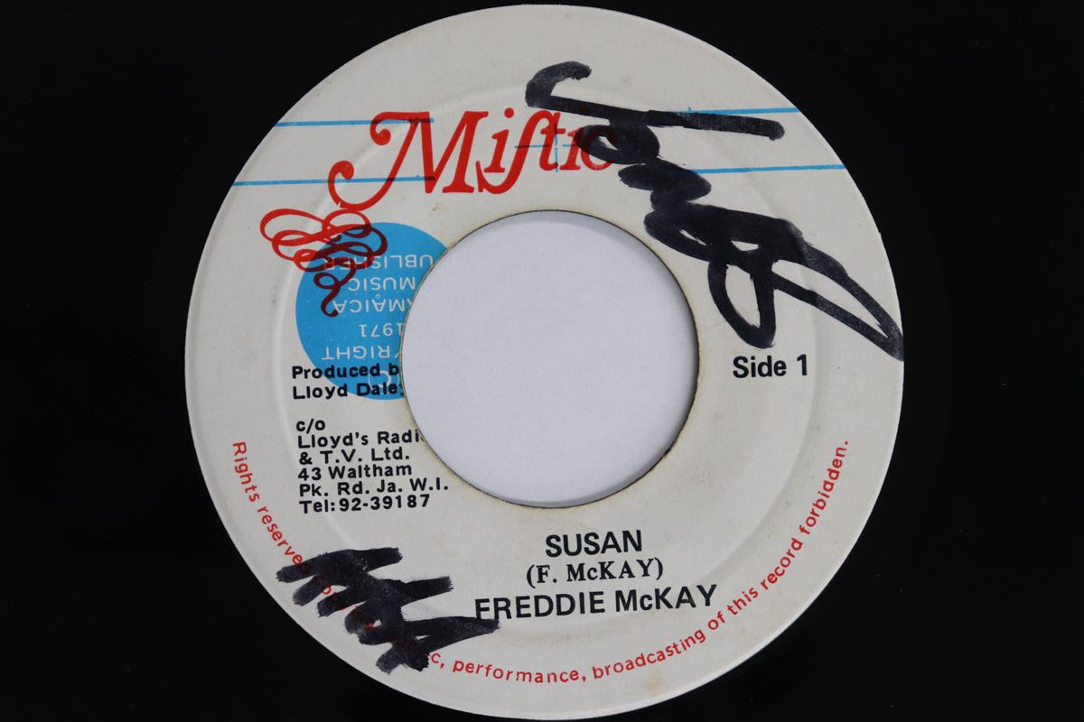 ジャマイカ7” Freddie McKay Susan DSR9977 Mistic |00080