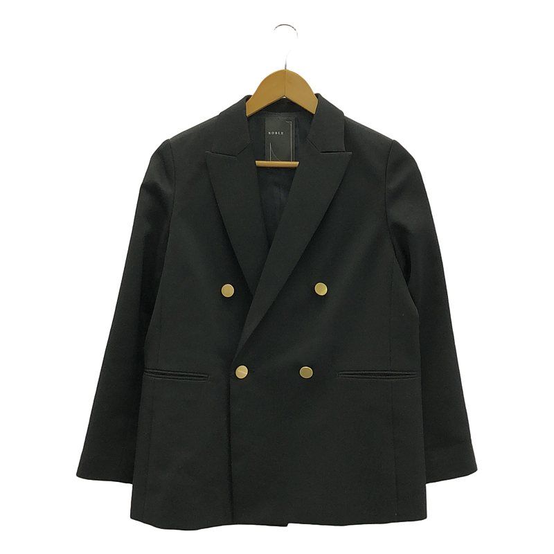 美品】 NOBLE / ノーブル | 2024SS | トリコチンピークドラペル