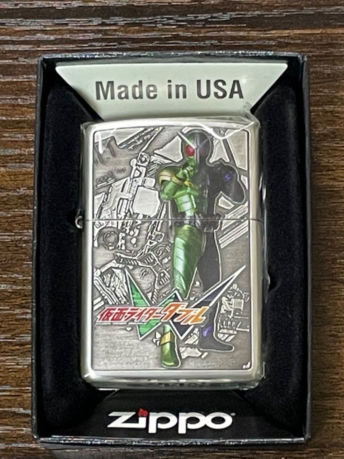 zippo 仮面ライダー ダブル 20周年記念 50個限定生産 2019年製 - メルカリ