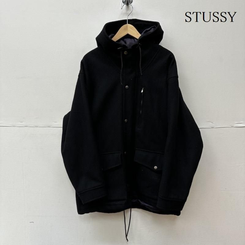 激安超安値 STUSSY 90s 紺タグ ウール フード ジャケット その他