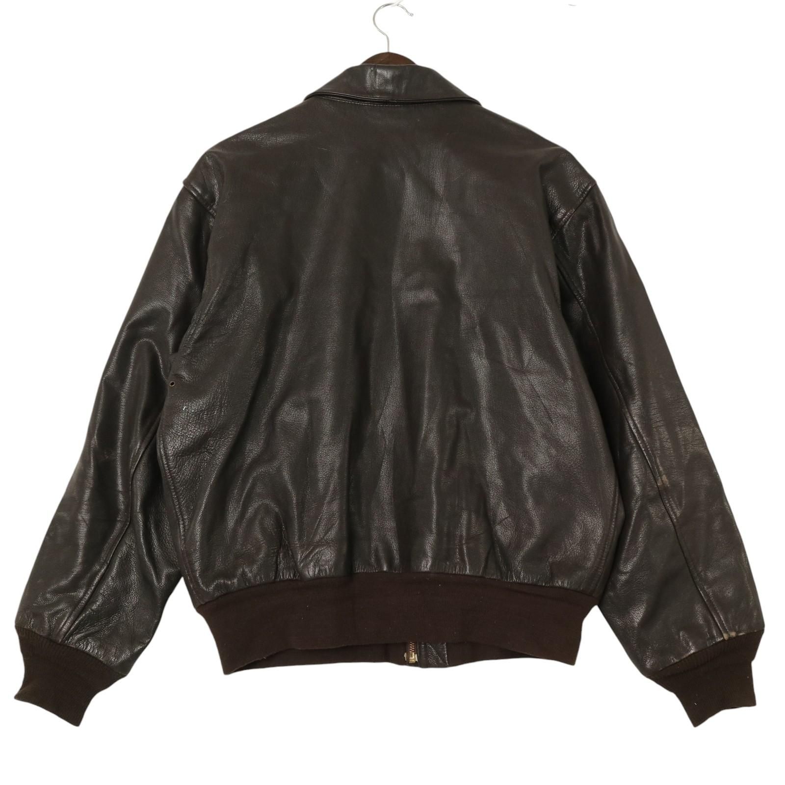 90年代 USA製 Cooper クーパー A-2 フライトジャケット レザー  