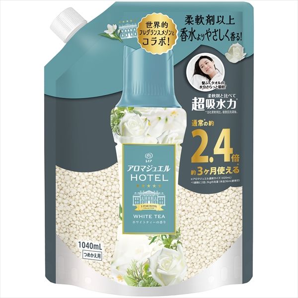 まとめ買い-7点セット レノアアロマジュエル ホワイトティーの香りつめかえ用特大サイズ Ｐ＆Ｇ