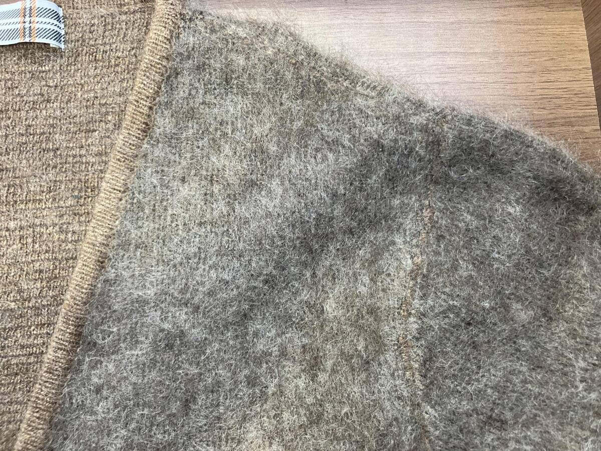 JACKSON MATISSE ジャクソンマティス (薄手) モヘアBRW 無地 JM22AW001