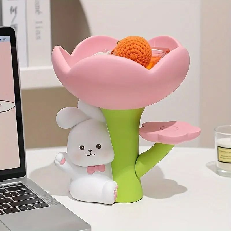花 白うさぎ