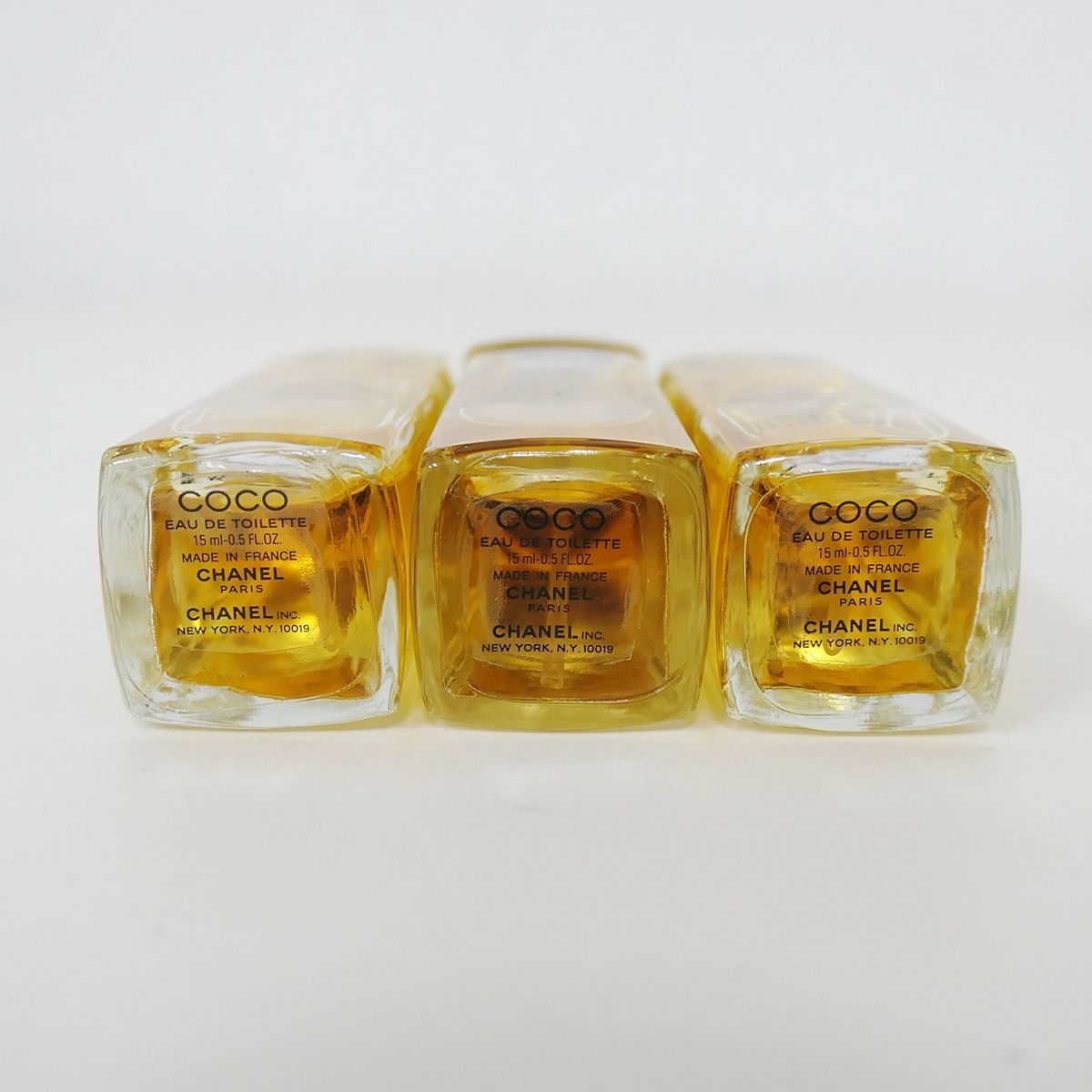 シャネル 香水 CHANEL COCO オードトワレ15ml × 3本セット 【19