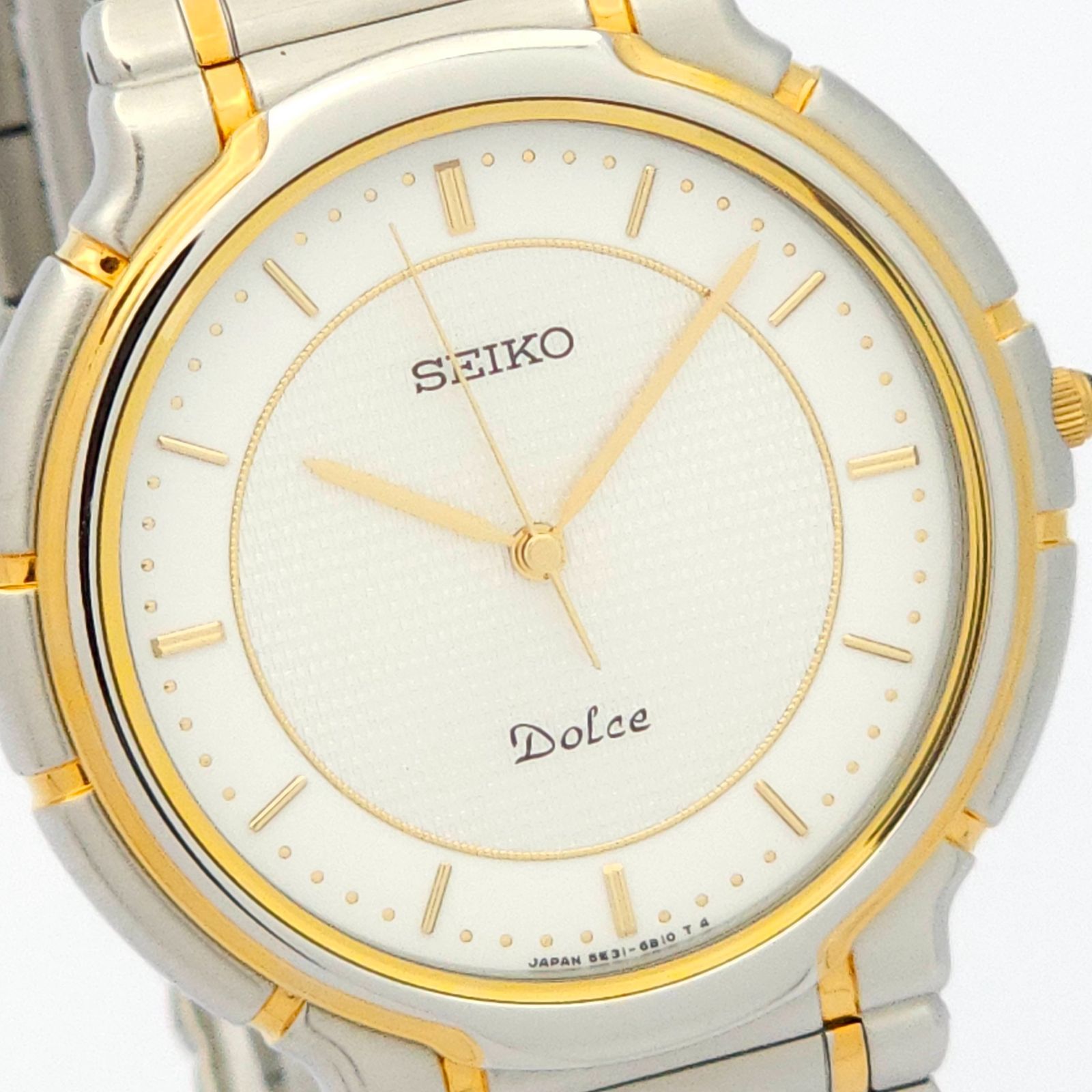 ☆良品 SEIKO セイコー ドルチェ 5E31-6B20 QZ 動作品 コンビ