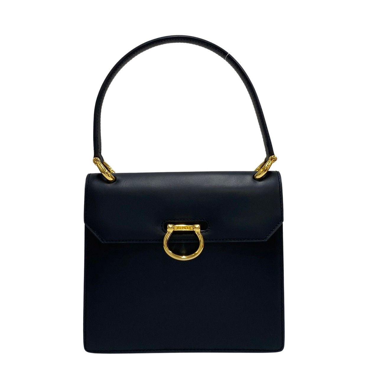 極 美品 希少品 CELINE セリーヌ ヴィンテージ ロゴ 金具 カーフ 
