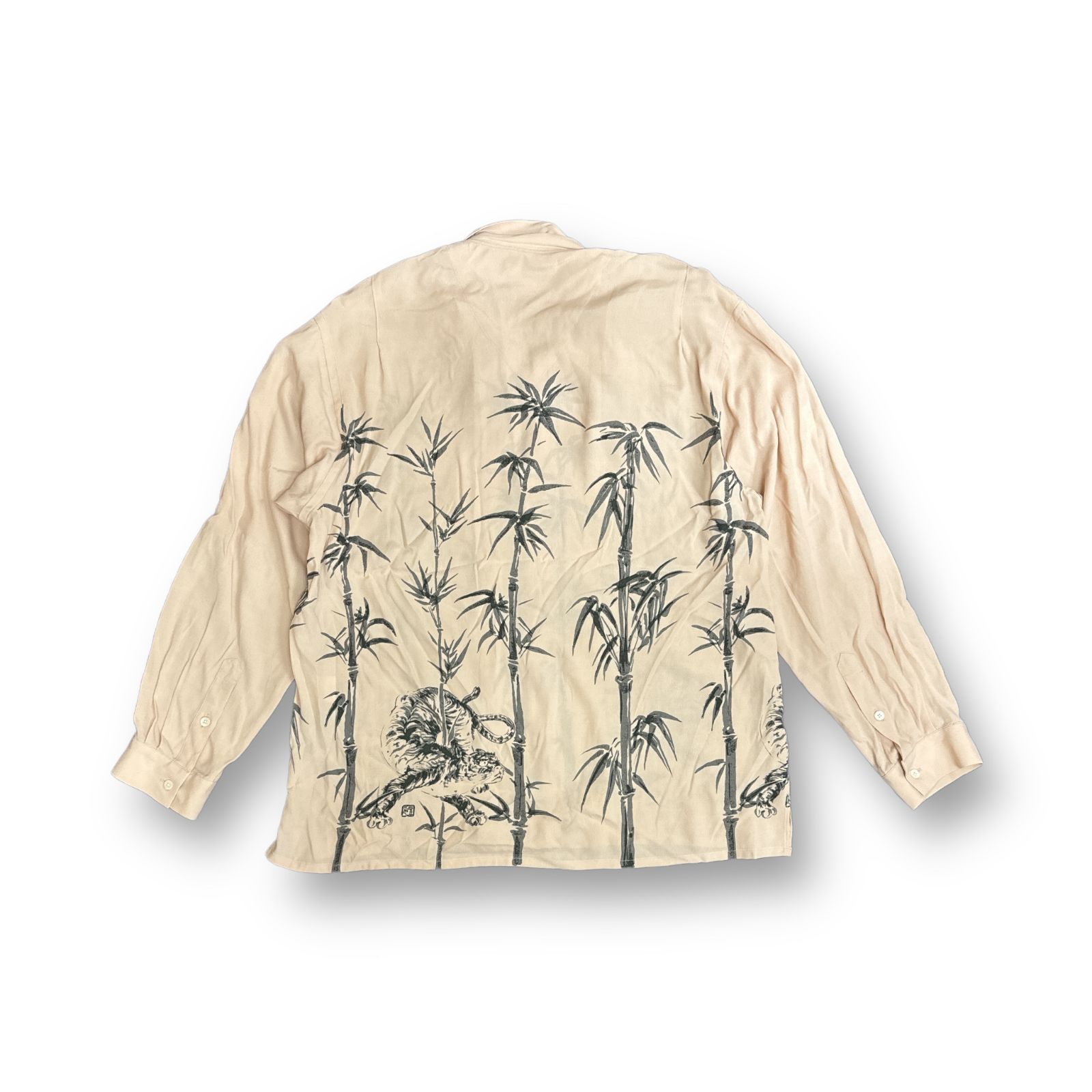 定価38500円 新品 OLD JOE ORIGINAL PRINTED OPEN COLLAR SHIRTS