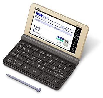 【】「非常に良い」2019年モデル カシオ CASIO 電子辞書 エクスワード 生活モデル XD-SR6500GD 160コンテンツ シャンパンゴールド