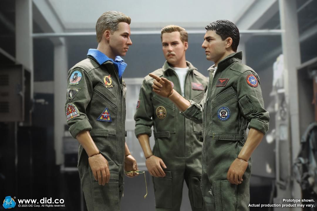 DID アメリカ海軍 F-14 戦闘機パイロット トム&amp;ニック MA80182 DiD 1/6 US Navy Fighter F-14 Pilot Tom and Nick (MA80182