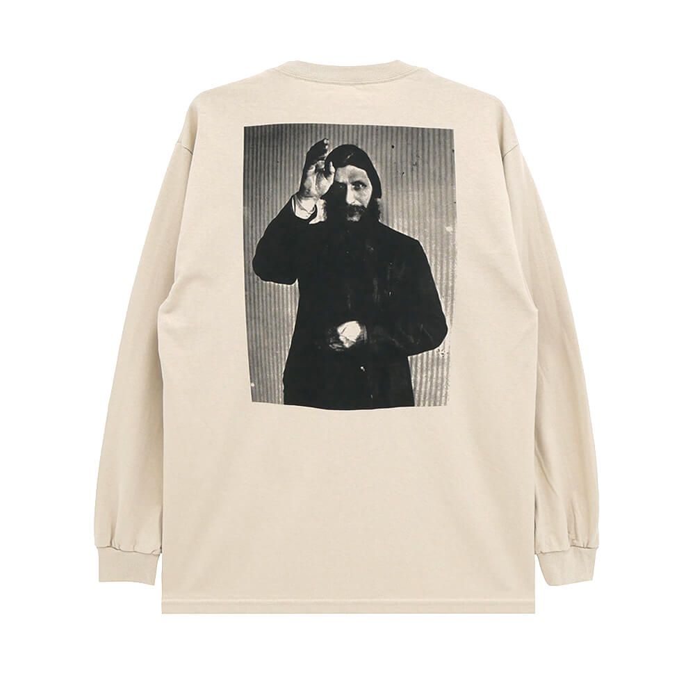 THEORIES LONG SLEEVE セオリーズ ロングスリーブTシャツ RASPUTIN SAND　スケートボード スケボー