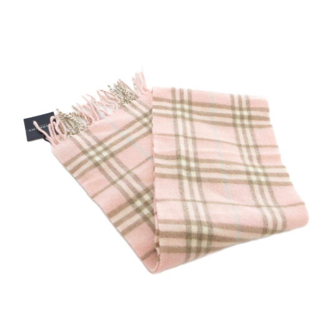 バーバリー ロンドン BURBERRY LONDON タグ付き マフラー ラムウール