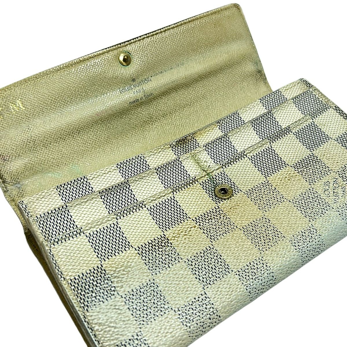 LOUIS VUITTON ダミエ(刻印タイプ) 長財布 ルイ ヴィトン Louis Vuitton 長財布 ダミエ 財布 ルイヴィトン