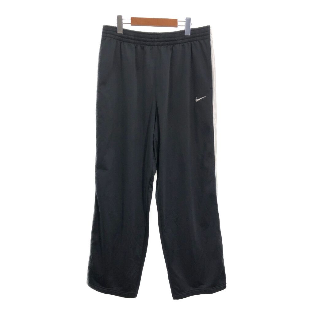 NIKE Basketball ナイキ バスケットボール スウェットパンツ スポーツ ワンポイントロゴ ブラック (メンズ XL) 中古 古着 S2929