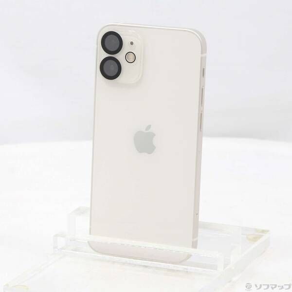 中古品〕 iPhone12 mini 64GB ホワイト MGA63J／A SIMフリー