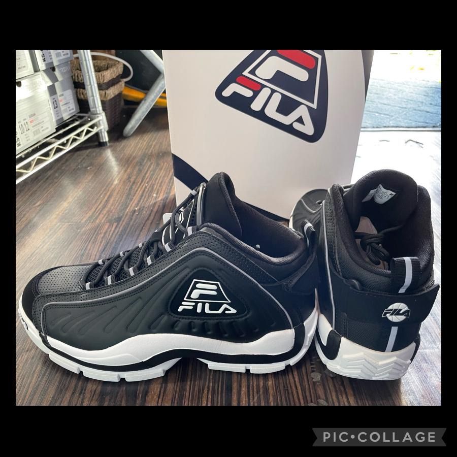 FILA フィラ スニーカー レディース メンズ ユニセックス 黒 ブラック