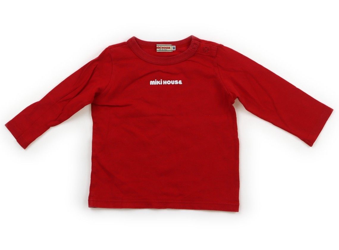 【ミキハウスまとめ売り】70〜100 ベビー 子供服　Tシャツ レトロ MIKI HOUSE ベビー用 Tシャツ、カットソー｜トップス｜ベビー服
