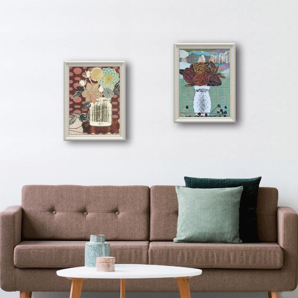 絵画 チャンドラ ボッグス フローラル フリング