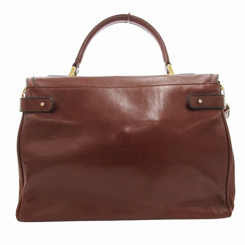 超美品 GOLD PFEIL ゴールドファイル レザーハンドバッグ 068-202506030392_1.jpg
