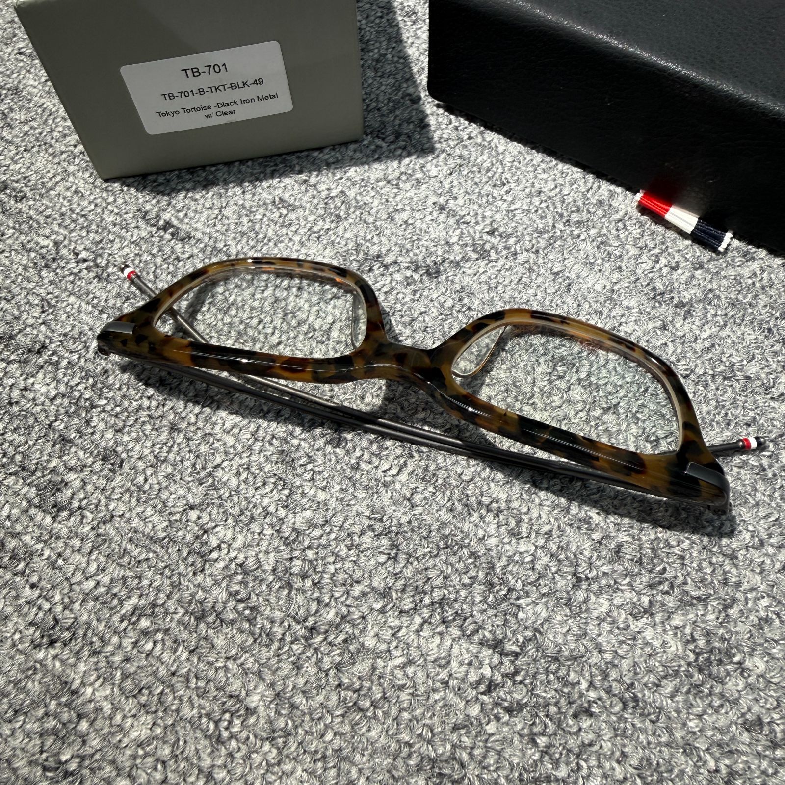 新品未使用 THOM BROWNE トムブラウン TB-701-B-TKT-BLK-49 Tokyo 