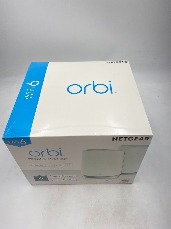 新品・未開封品】NETGEAR Orbi WiFi6 Mini メッシュWiFi AX4200 2台セット 無線LANルーター 11ax A0716  0828ML016 0120240826101809 - メルカリ