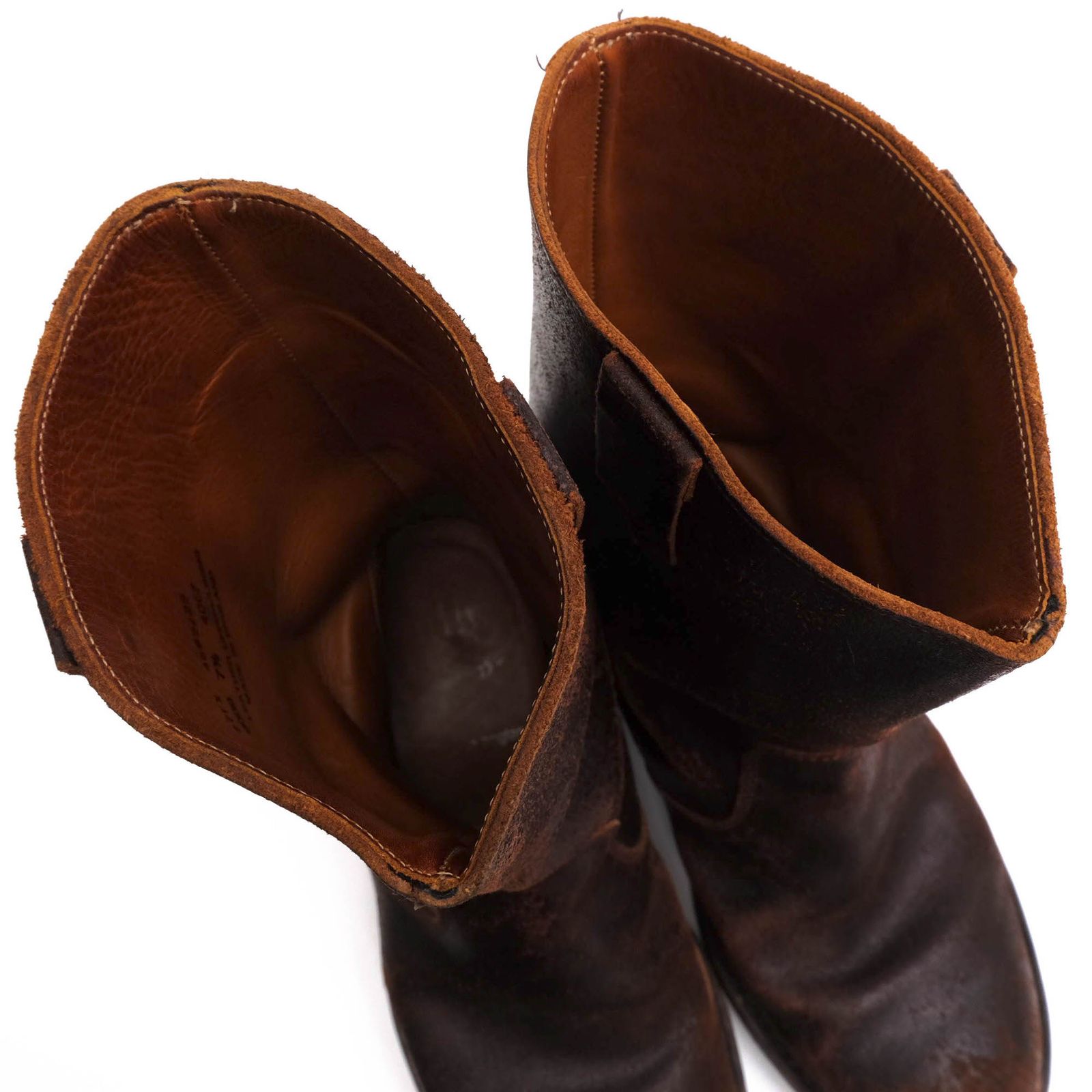 Chippewaチペワブーツ 本革、ブラウン チペワ／CHIPPEWA ワークブーツ