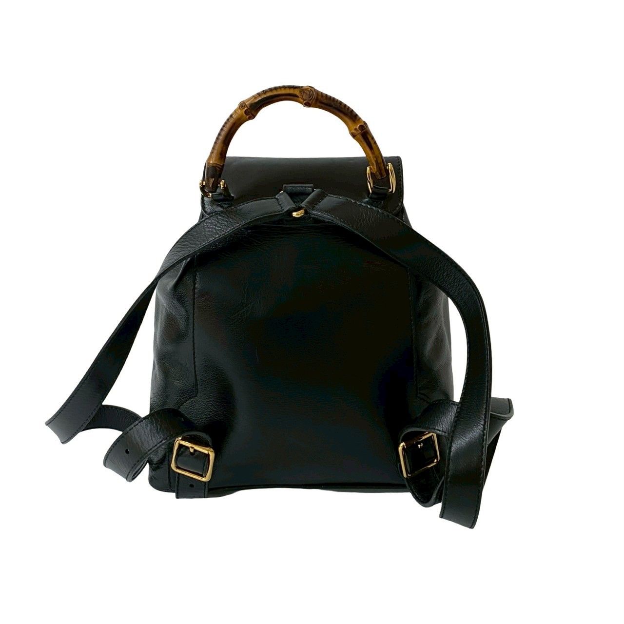 GUCCI リュック ミニリュック バンブー ダークブラウン オールドグッチ オールドグッチ バンブーミニリュックサックのご紹介