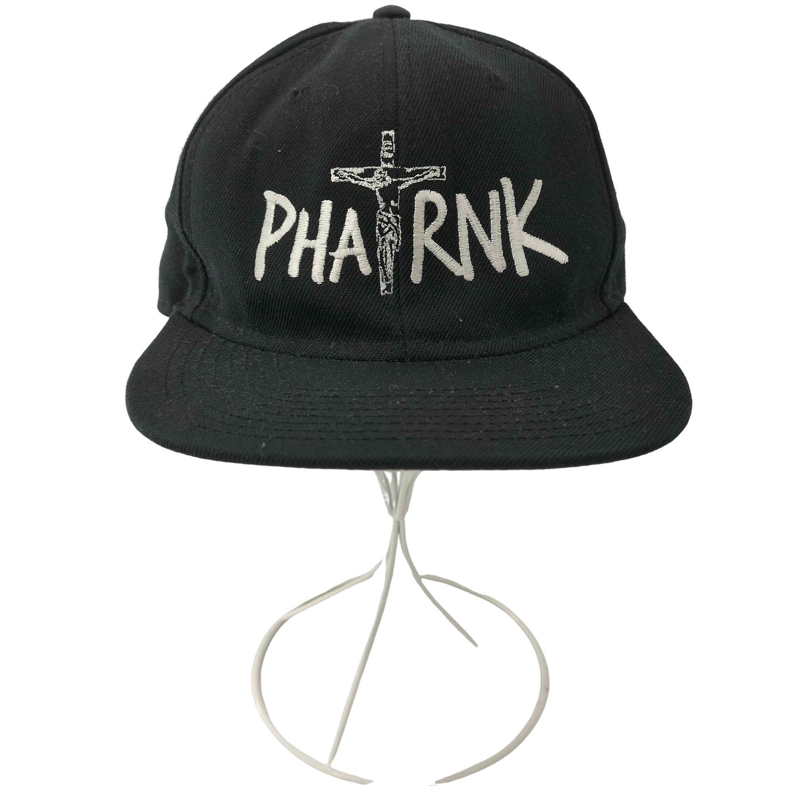 ファットランク PHATRNK キリストLOGOフラットバイザーキャップ