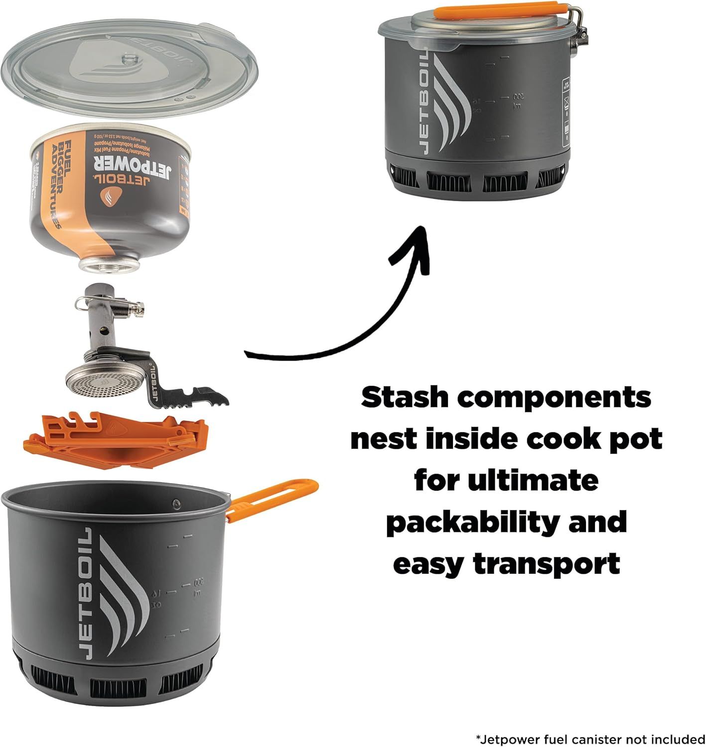 JETBOIL(ジェットボイル) アウトドアバーナー スタッシュ【日本