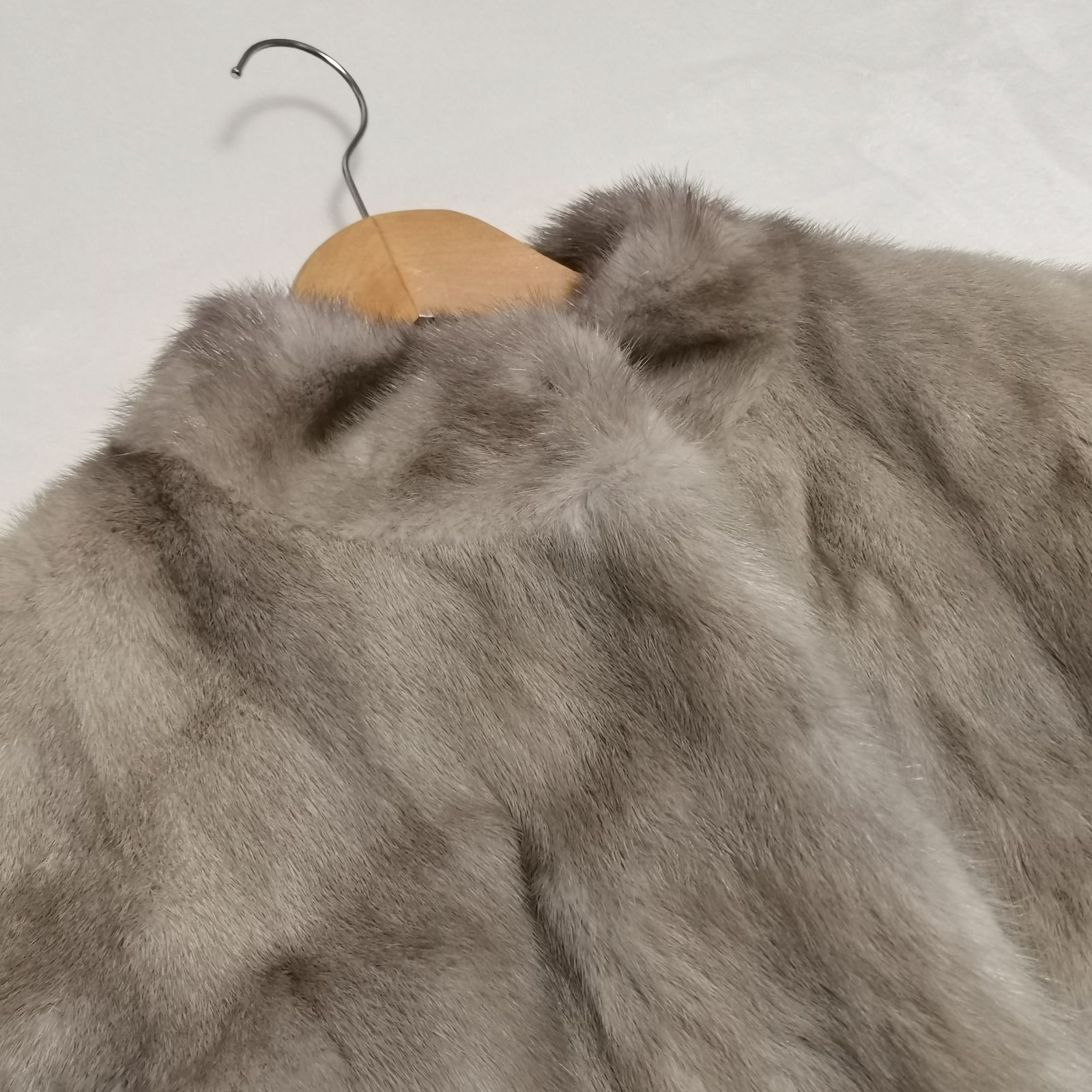 フェアリアビス ロシアンリス リバーシブル ファーコート L