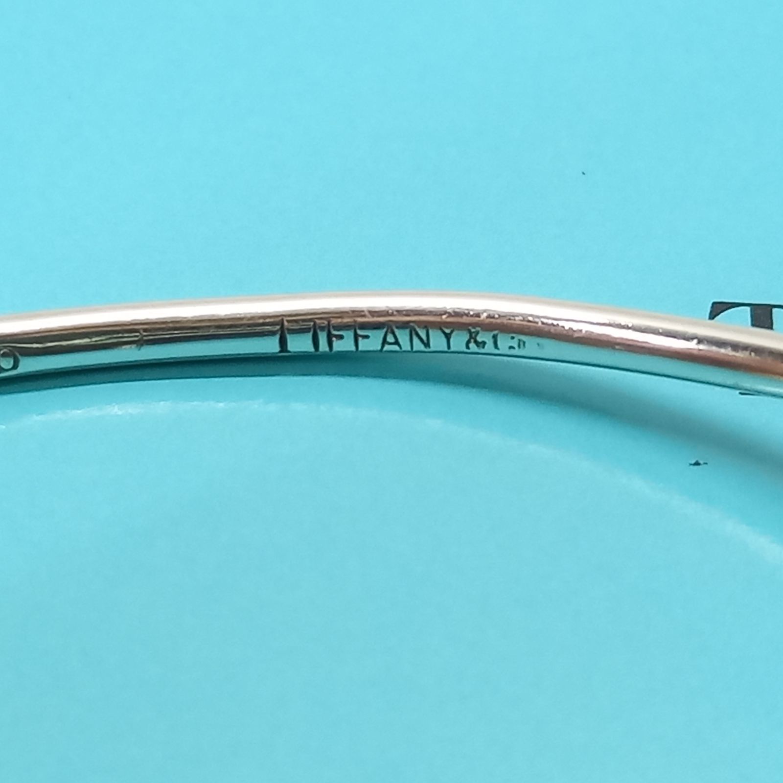 Tiffany ブレスレット　ラブノット　925/750 ラブノット ブレスレット 925 750 コンビ TIFFANY &Co