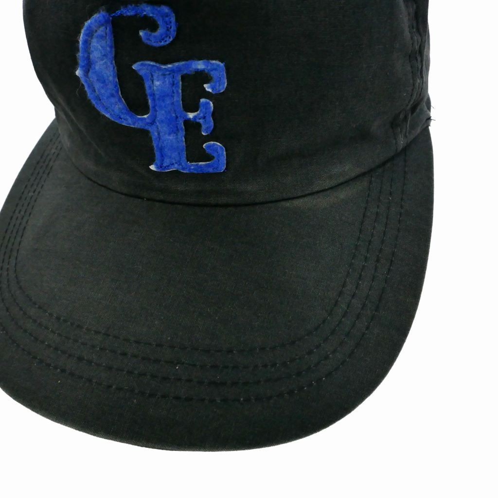 90s GOODENOUGH フェルトロゴ キャップ 初期 オリジナル黒