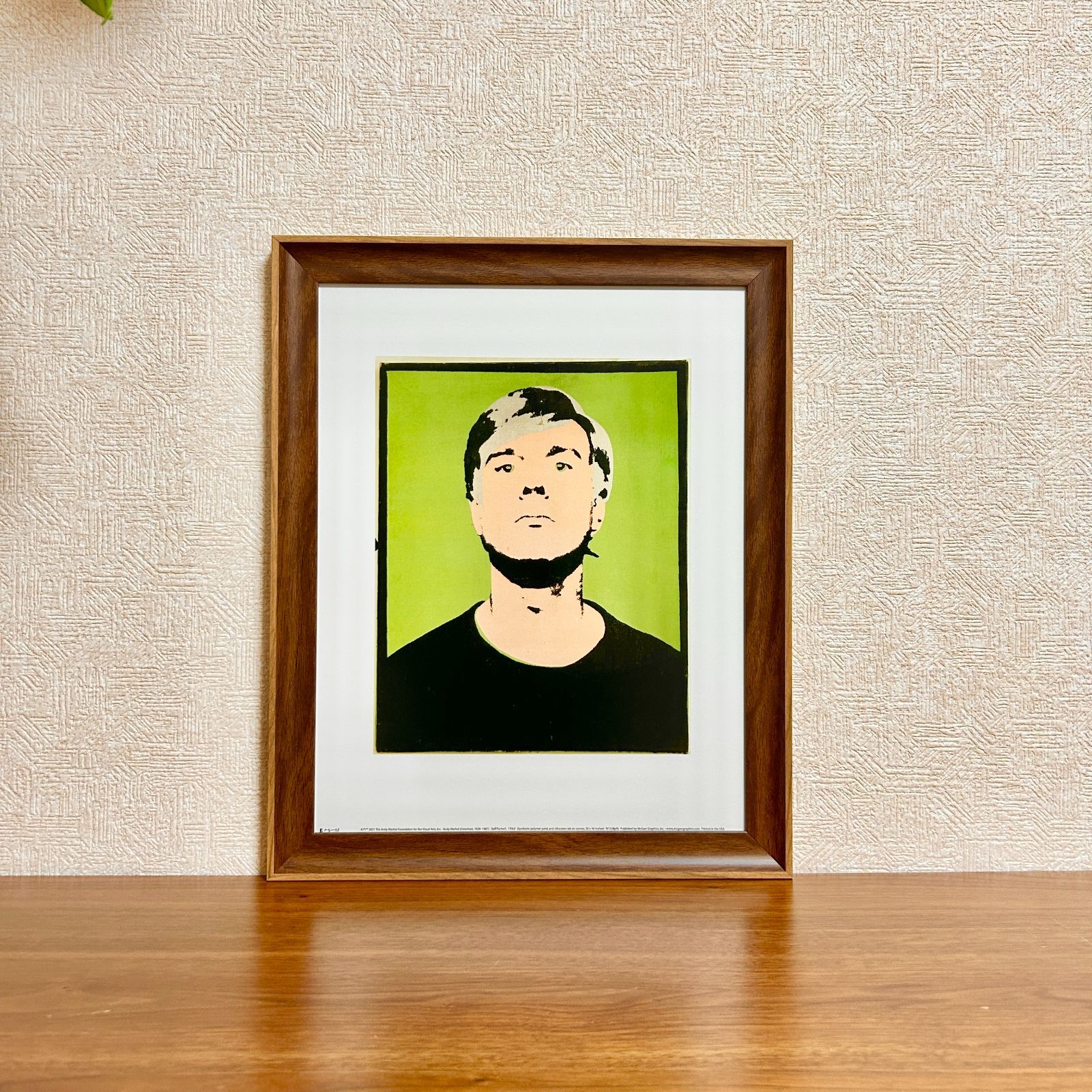 Andy Warholの絵 額縁付き 10%オフ 額縁付き] アンディ・ウォーホル「I LOVE YOU SO, C. 1958(S