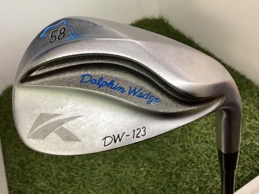 中古】 キャスコ Dolphin Wedge DW-123 シルバー 58° ウェッジ 中古】 キャスコ Dolphin Wedge DW-123 シルバー 58° ウェッジ