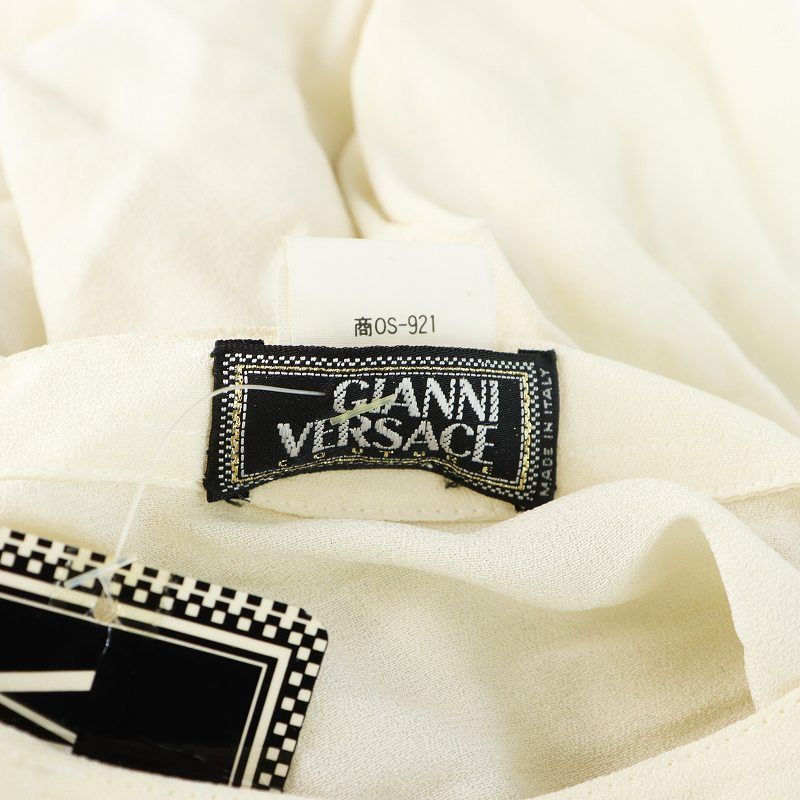 【希少】Gianni Versace ヴィンテージ シルク プルオーバーブラウス 楽天市場】最高級 80's イタリア製 □ GIANNI VERSACE