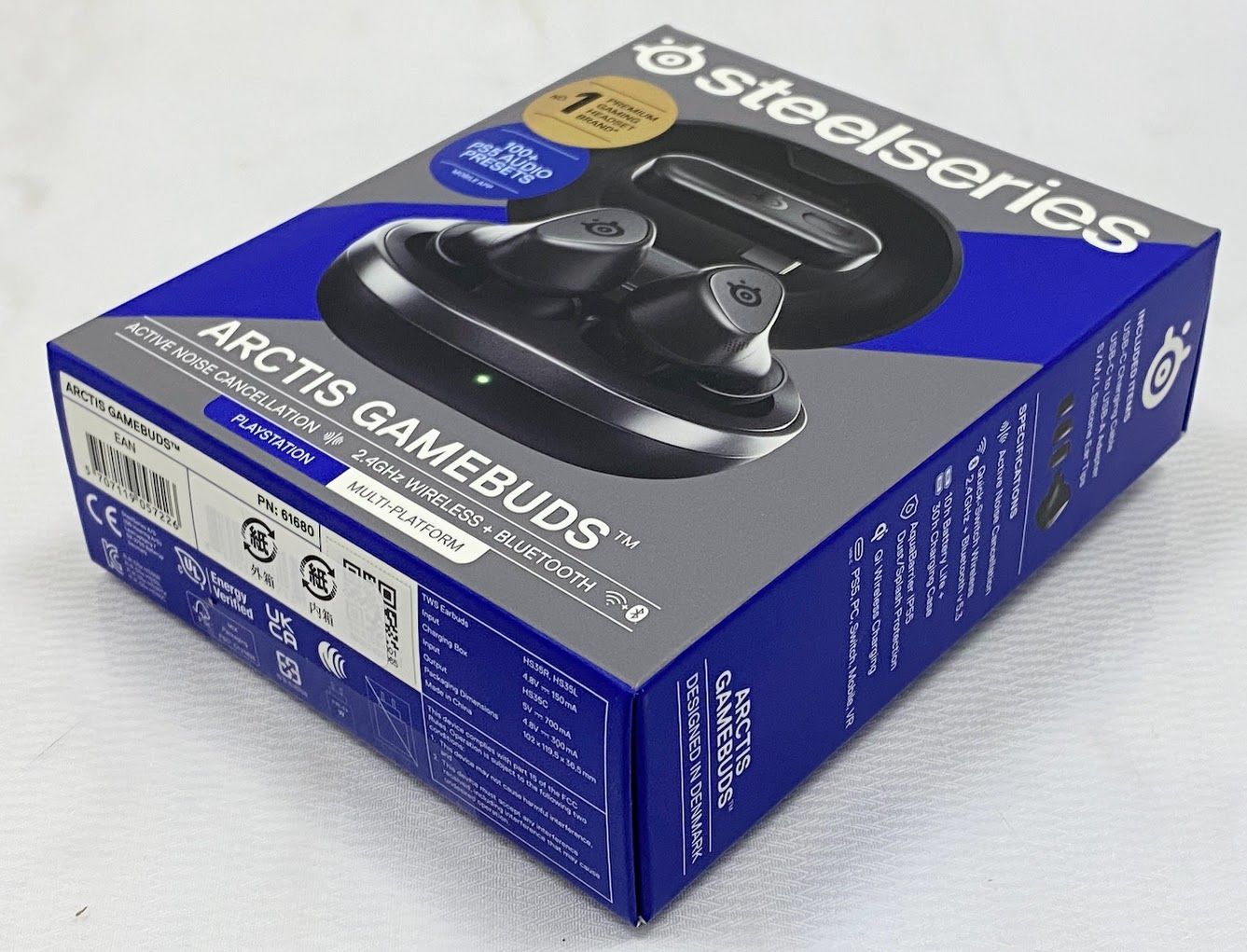 ジャンク品】SteelSeries ゲーミングイヤホン ワイヤレス Arctis