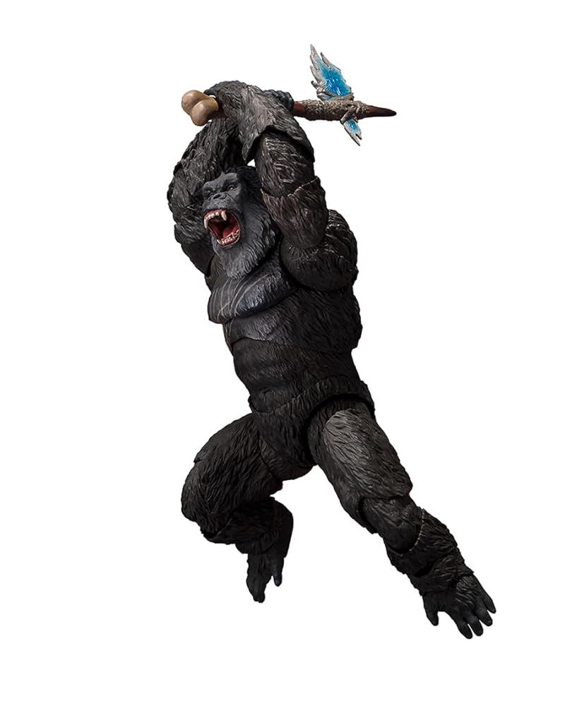 TAMASHII NATIONS S.H.モンスターアーツ コング 2025 ゴジラxコング 新たなる帝国 可動フィギュア ABS-PVC製