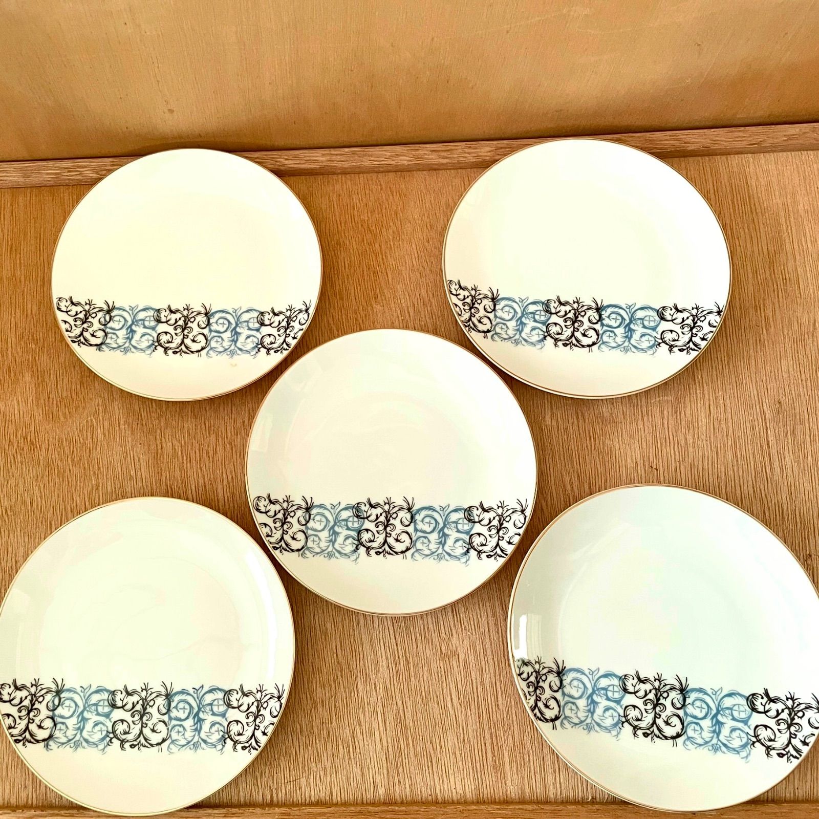 ケーキ皿 小皿 皿セット 5枚 ノリタケ old noritake NIPPON TOKI