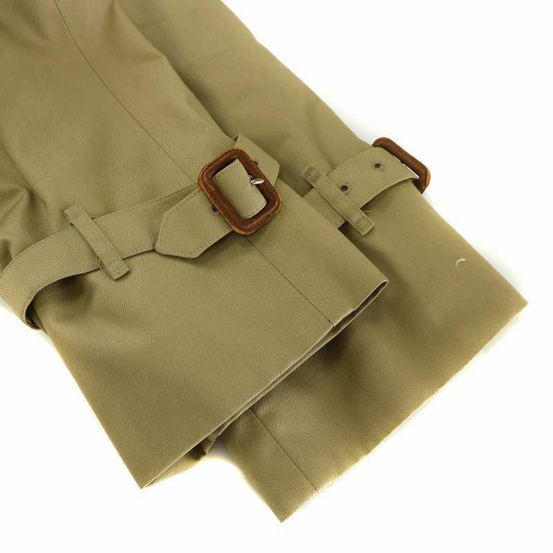 高級 英国製 バーバリー トレンチコート 裏ノバチェック ベルト ベージュ バーバリーズ Burberrys 87年製 トレンチコート アウター ロング 裏地