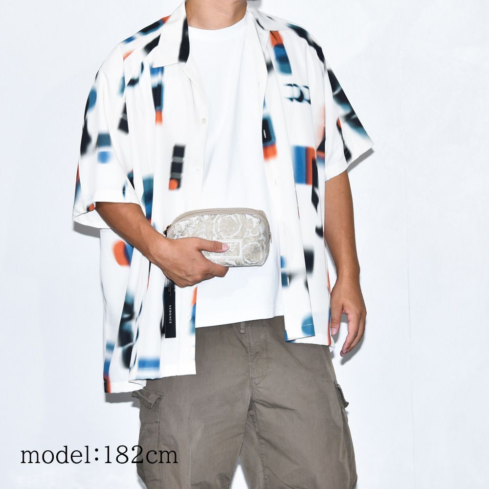 ヴェルサーチ バニティポーチ レディース メンズ バロッコアテナ