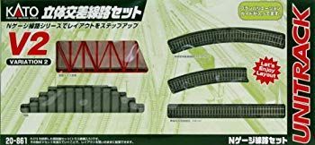 Kato レール n ゲージ 線路 セット 非常に良い KATO Nゲージ V2 立体