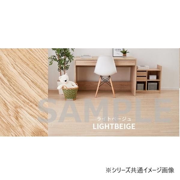 12枚入 WFT-06 ウッド調 フロアタイル ライトベージュ 81955985