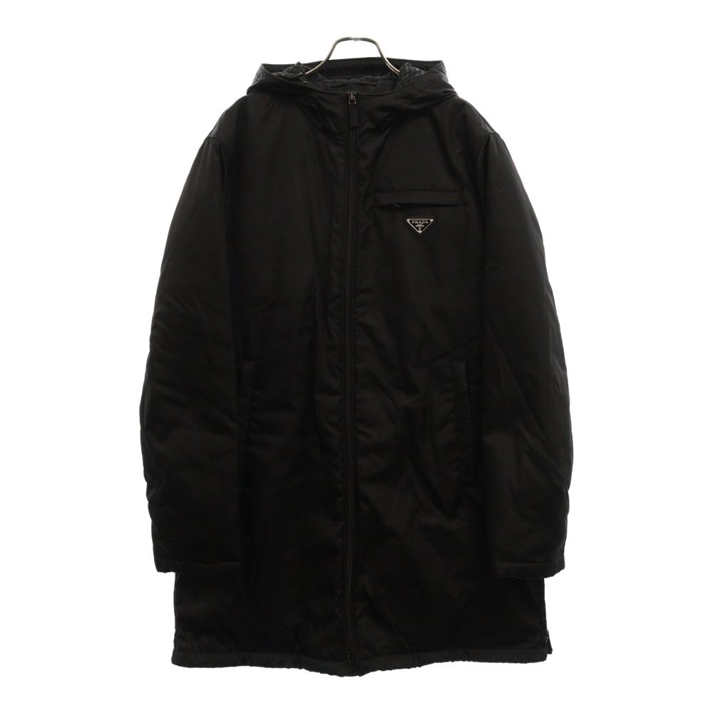 『極美品』PRADA プラダ トライアングルロゴ ダウンコート RE-NYLON PRADA (プラダ) Re-Nylon リナイロン トライアングルロゴ ダウンコート