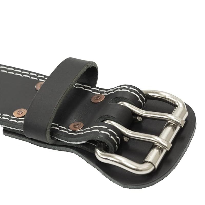 ブラウス ゴールドジム GOLD S GYM 定番人気 高強度のトレーニングレザーベルト ～上級者 体幹腹圧の安定 怪我防止に スクワット デッドリフト G3368 BK XL 95 105cm