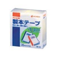 ニチバン 製本テープ 再生紙 BK-3530 パステルレモン 1巻