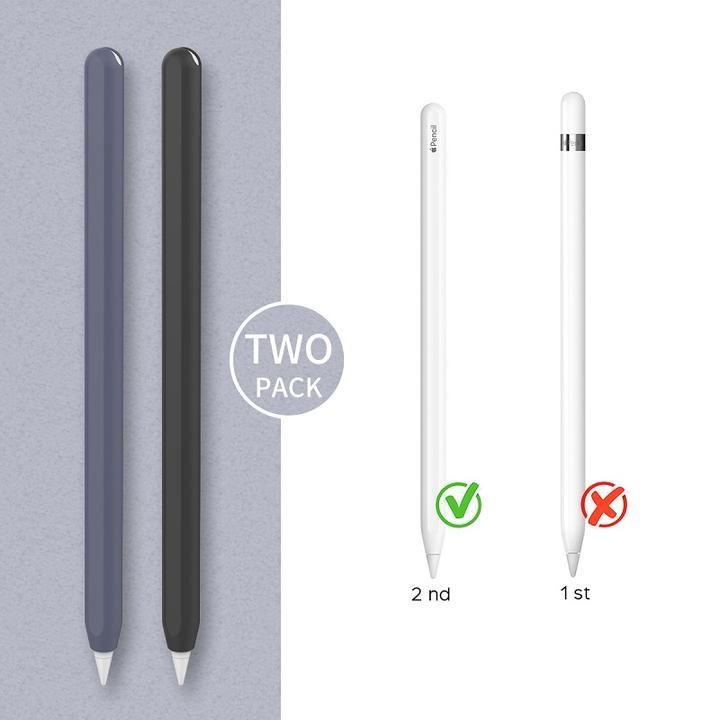 PT65 AHAStyle Apple Pencil 第2世代/Pencil Pro 用 シリコン製カバー 保護ケース アップルペンシル2 カバー  超薄型 超耐磨 最軽量 ワイヤレス充電対応 二色セット 6対選択 - メルカリ