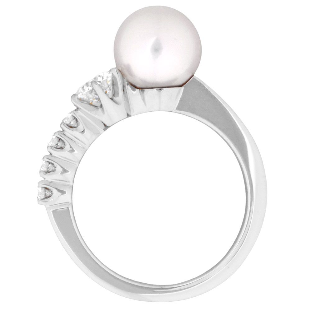 ミキモト MIKIMOTO パール リング 指輪 アコヤ真珠g Pt950