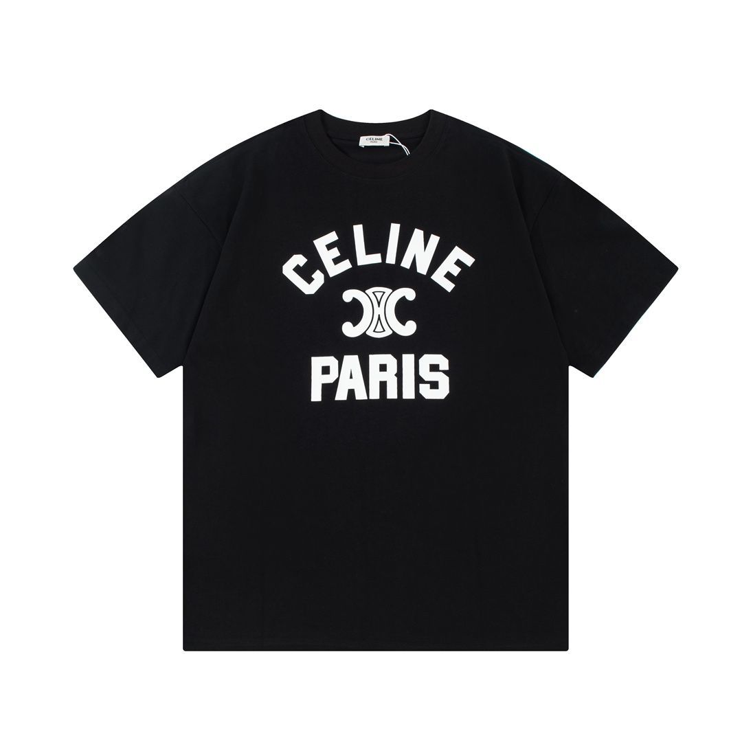 新品 CELINE セリーヌトリオンフTシャツS-XL