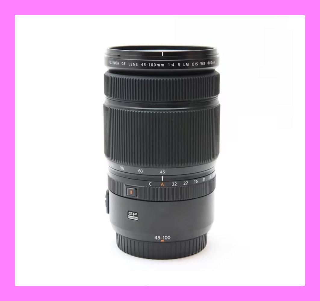 ポートレートから風景まで全て美しく FUJIFILM フジノン GF 45-100mm F4 R LM OIS WR
