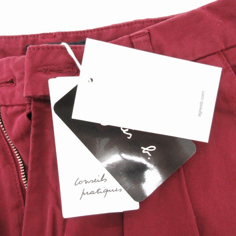 【アニエスベー】新品未使用タグ付き/スラックス/36/本物/送料込 AN53 PANTALON agnes b.×Dolmen パンツ ｜agnès b. HOMME（オム